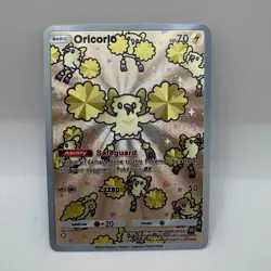 Oricorio Pokemon TCG Pocket Illustration Rare Immersive Textured Holo Custom - Image 1