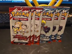 3 Destined Rivals & 3 Journey Together Fun Packs Pokemon TCG - Image 1