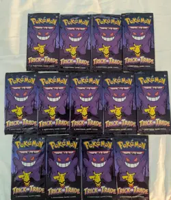 Pokemon TCG: Trick or Trade: Halloween Promo - Five(5) BOOster packs SEALED-2022 - Image 4