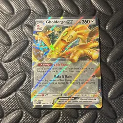 Gholdengo ex 139/182 SV04: Paradox Rift Holo Pokemon TCG-Crimp Error -Pack Fresh - Image 2