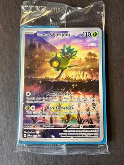 Pokemon TCG, Teal Mask Ogerpon SVP 123 - Black Star Promo SEALED - Image 1