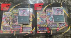 🔥Pokemon TCG: Mega Evolution Phantasmal Flames 2 x Triple Blister packs new 🔥 - Image 1