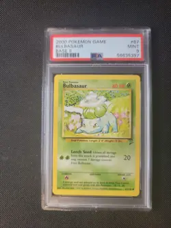 2000 Pokemon Game Base II 67 Bulbasaur PSA 9 Pokemon WoTC - Image 1
