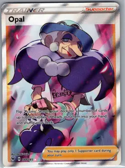 Opal 184/185 - Pokemon TCG SWSH04: Vivid Voltage - Full Art Ultra Rare (NM) - Image 1