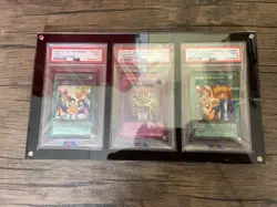 Yu-Gi-Oh! JUMP-EN006, 7, 8 PSA 9 Lot Yu-Jo Friendship, Unity, Judgement + Frame - Image 2