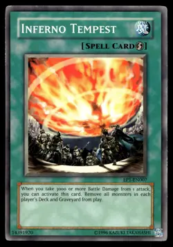 Inferno Tempest EP1-EN007 Yu-Gi-Oh! Movie Exclusive Pack - Image 1