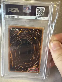 YUGIOH TCG GRADED DARK PALADIN MFC-105 1ST EDITION PSA 1 - Image 2