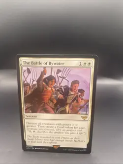 MAGIC THE GATHERING LORD OF THE RINGS THE BATTLE OF BYWATER - RARE CARD 0002 MTG - Image 1