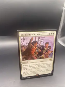 MAGIC THE GATHERING LORD OF THE RINGS THE BATTLE OF BYWATER - RARE CARD 0002 MTG - Image 3