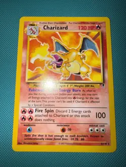 Pokemon TCG Charizard Legendary Collection Non-Holo Card 3/110 - Image 1
