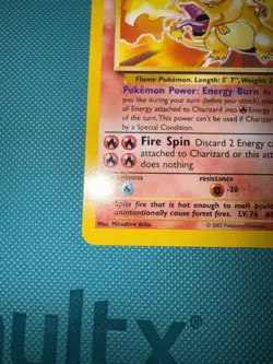 Pokemon TCG Charizard Legendary Collection Non-Holo Card 3/110 - Image 5