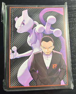 Destined Rivals Mewtwo ETB Pokemon Card Sleeves 65 Ct New Sealed - Image 1