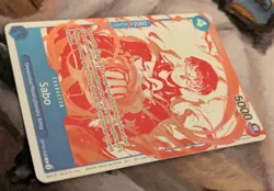 Sabo OP10-049 One Piece Card Game Promo Card 3rd Anniversary Promo - Image 3