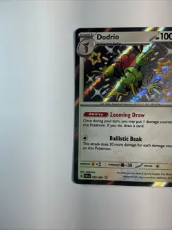 Dodrio 200/091 Sv: Paldean Fates Holo Pokemon TCG Baby Shiny Ultra Rare Card - Image 3