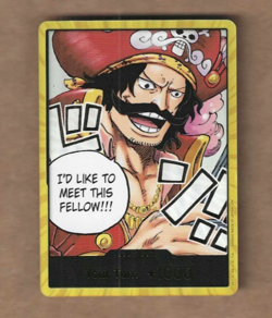 DON!! Card (Gol.D.Roger) (Gold) Carrying On His Will Foil OP13 - Image 1