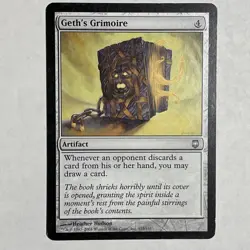 Geth's Grimoire - Darksteel - LP - MTG- Magic The Gathering - Image 1