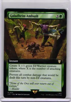 Galadhrim Ambush (Extended Art) Commander: the Lord of the Rings 121 - Image 1