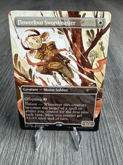 MTG Promo Flowerfoot Swordmaster Secret Lair Play RCQ Full art - Image 1