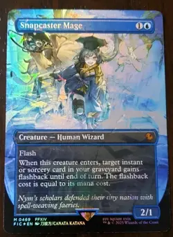 Snapcaster Mage Chocobo Track Foil Commander: Final Fantasy MTG Magic - Image 1