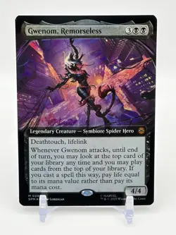 MTG: Marvel's Spider-Man: Gwenom, Remorseless (Extended Art) (FOIL) (256) - Image 1