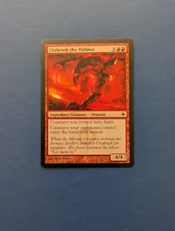 MTG Urabrask the Hidden: New Phyrexia #98 - EX-MT+ - Image 1