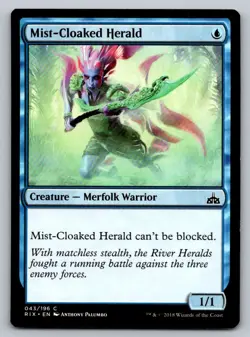 Mist-Cloaked Herald Rivals of Ixalan Regular - Image 1