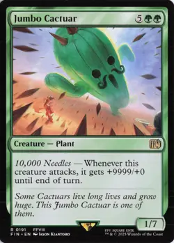 Jumbo Cactuar, 191, FIN, Normal - Image 1