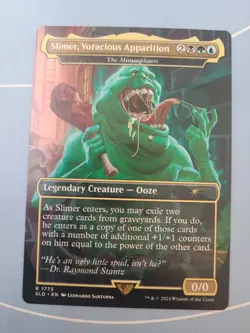 Slimer, Voracious Apparition The Mimeoplasm Secret Lair #1773 SLD MTG Magic LP - Image 1