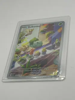 Bulbasaur 143/142 Illustration Rare Stellar Crown Pokemon Near Mint - Image 1