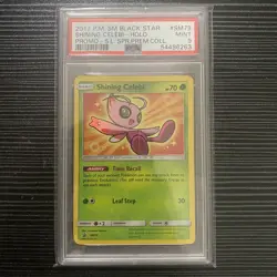 Pokemon Shining Celebi Black Star Promo SM79 Holo - PSA 9 Mint (2017) - Image 1