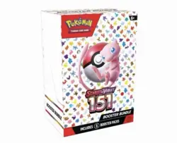 Pokemon TCG Scarlet and Violet 151 Booster Bundle 6 Packs Set SEALED 290-85321 820650853210 - Image 1
