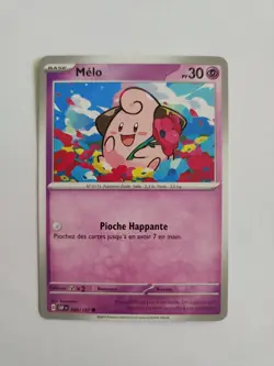 Carte Pokemon - Melo 080/197 - Flammes obsidiennes EV03 - Image 1
