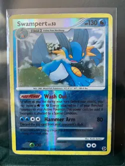 Swampert 9/106 Great Encounters Reverse Holo Pokemon TCG Holo Rare - Image 1