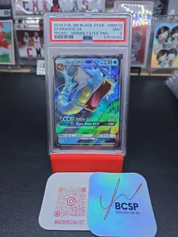 Mint PSA 9 Gyarados GX SM212 Hidden Fates Tins SM Black Star Promo Pokemon - Image 3