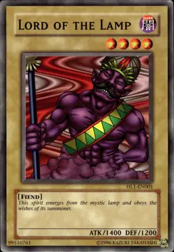Lord Of The Lamp - HL1-EN001 - LP - YuGiOh - Image 1