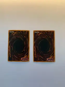 2x Yugioh Karten: Anmutiger Wurfel & Totenkopf Wurfel (TSC-G002/03), Vintage - Image 2
