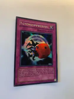 2x Yugioh Karten: Anmutiger Wurfel & Totenkopf Wurfel (TSC-G002/03), Vintage - Image 3