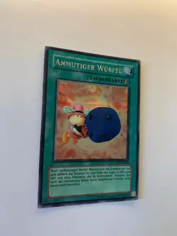 2x Yugioh Karten: Anmutiger Wurfel & Totenkopf Wurfel (TSC-G002/03), Vintage - Image 4