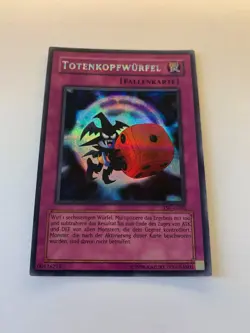 2x Yugioh Karten: Anmutiger Wurfel & Totenkopf Wurfel (TSC-G002/03), Vintage - Image 5