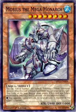 1x (NM) Mobius the Mega Monarch - SP15-EN009 - Shatterfoil - 1st Edition YuGiOh - Image 1