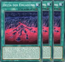 yugioh 3x Delta der Einladung SUDA-DE066 Common 1Auflage Deutsch - Image 1