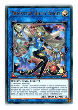Trickstar Holly Angel - DUPO-EN072 - Ultra Rare - 1st Edition Yugioh - Image 1