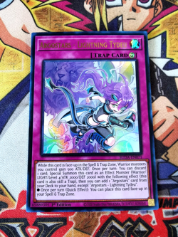 Argostars - Lightning Tydeu suda-en071 1st Edition (NM+) Ultra Rare Yu-Gi-Oh! - Image 1
