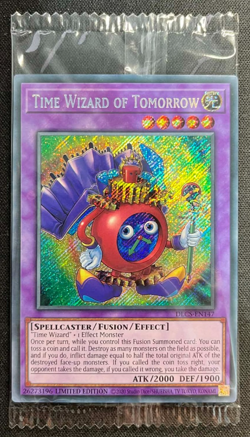 Time Wizard of Tomorrow SEALED - DLCS-EN147 - Secret Rare - Yugioh - Image 1