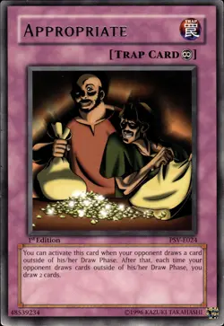 Appropriate - Rare 1st Edition PSV-E024 - MP - YuGiOh - Image 1
