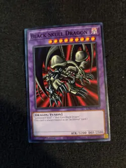 Yugioh Black Skull Dragon LDS1-EN012 NM 1st (Print Lines) - Image 1