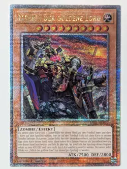 Eldlich, der goldene Lord RA01-DE019 Quarter Century Secret Rare NM DE YUGIOH - Image 1