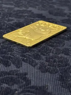 Pikachu 1999 Pokemon 23K Gold-Plated Burger King Nintendo Promo Trading Card - Image 4