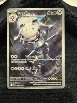 Pokemon TCG Steelix Mega Evolutions Holo Rare Card 150/132 - Image 1