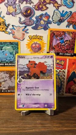 Vulpix 70/101 Reverse Holo Stamped Pokemon Card 2006 Dragon Frontiers MP - Image 1
